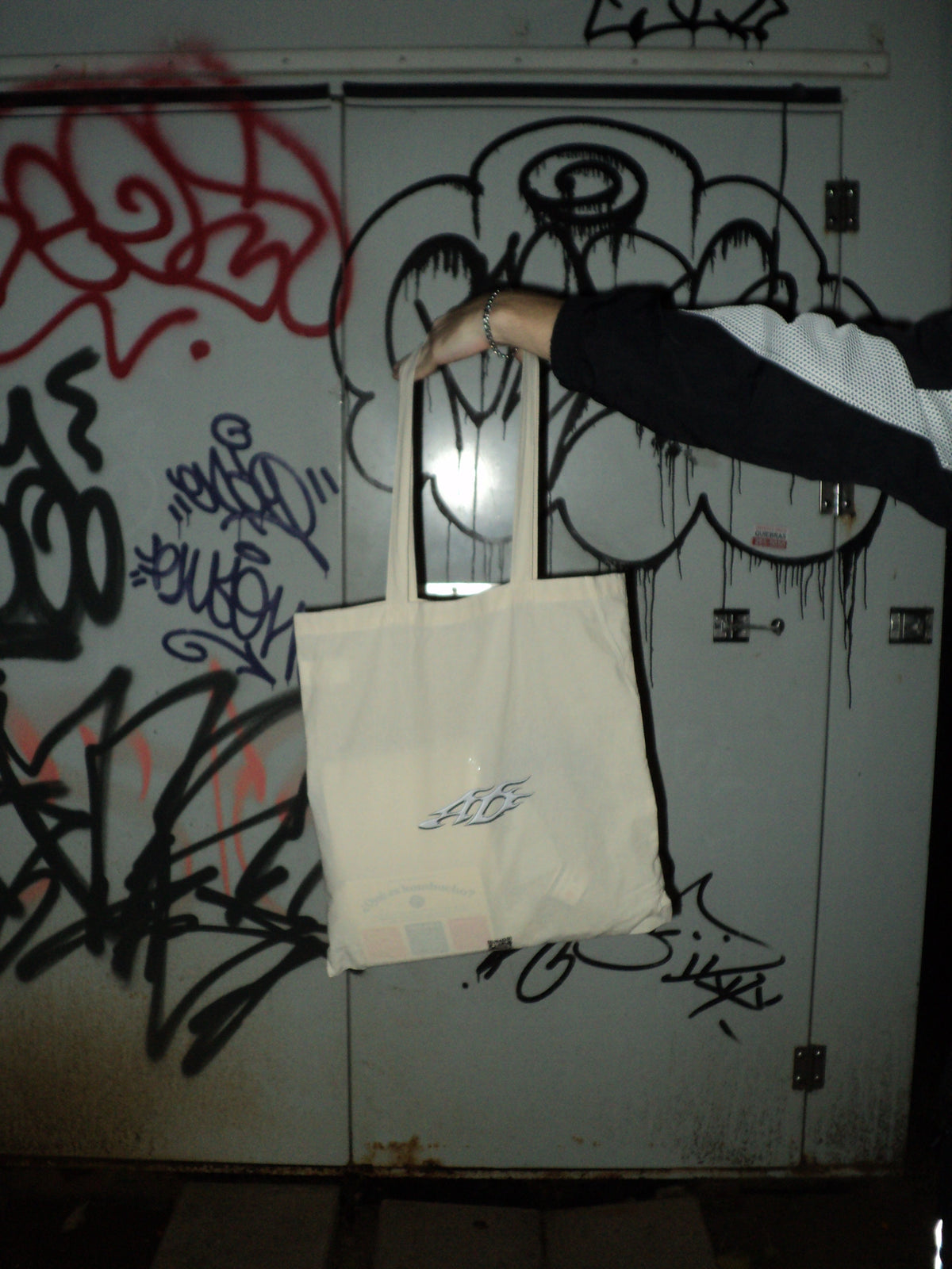 afterdeath Logo Tote Bag (VIVIR SIN MÚSICA NO ES VIVIR)
